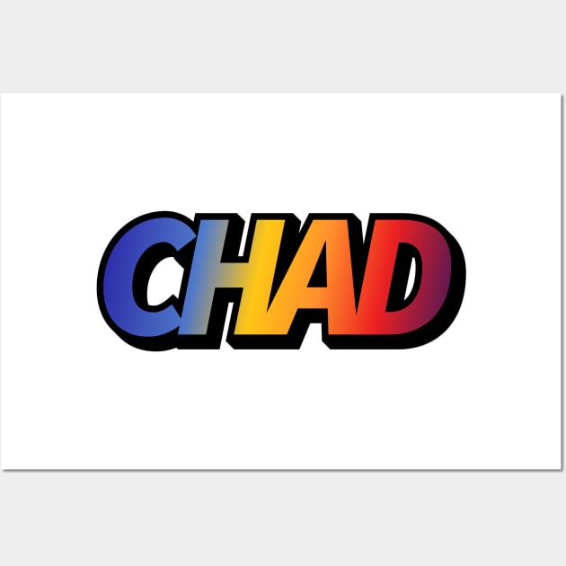 Chad Wall Art by Sthickers